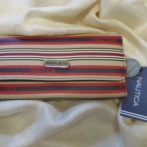 Nautica Women's Trifold Clutch Wallet RFID Protection New with Tag
